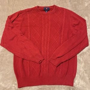 Men’s Deep Red Sweater